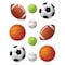 Teacher Created Resources Sports Balls Accents, 30 Pieces, PK3 TCR4086 - alternate 2